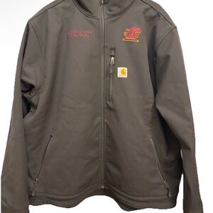 CENTRAL MICHIGAN UNIVERSITY Carhartt Zip Up Jacket Size 2XL